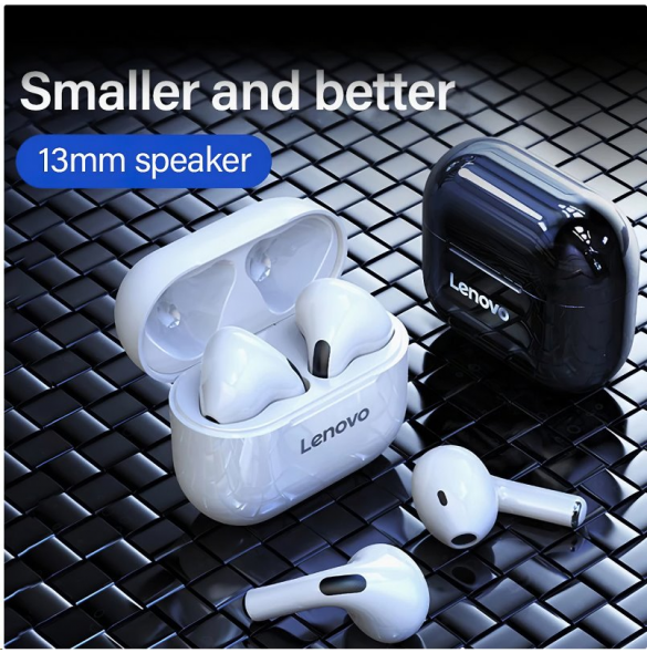 Lenovo LP40 trådlöst headset Vit