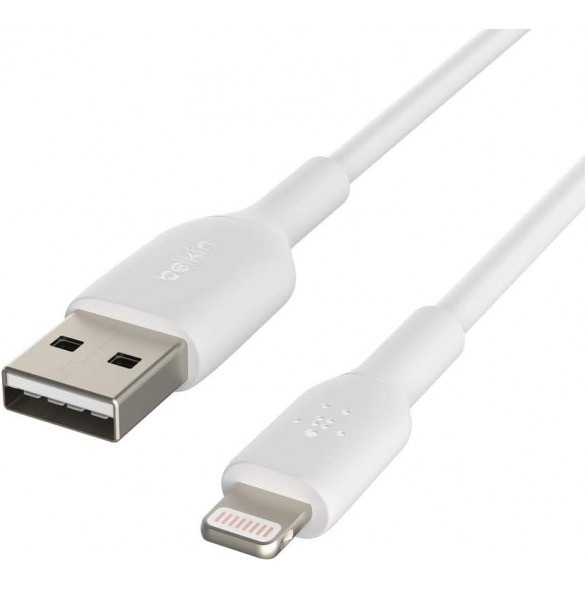 Belkin Lightning-kabel (Boost Charge Lightning / USB-kabel för iPhone, iPad, AirPods) MFi-certifierad iPhone-laddningskabel