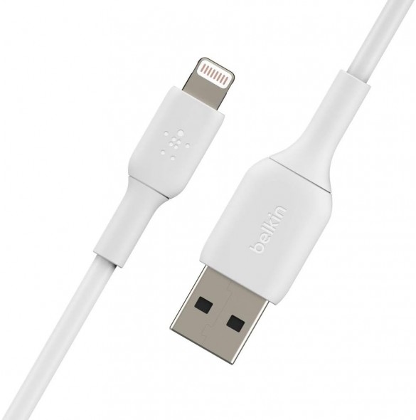 Belkin Lightning-kabel (Boost Charge Lightning / USB-kabel för iPhone, iPad, AirPods) MFi-certifierad iPhone-laddningskabel