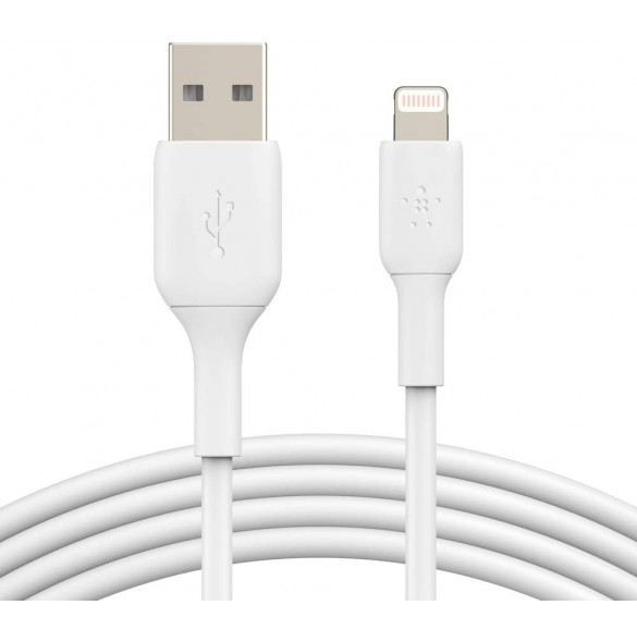Belkin Lightning-kabel (Boost Charge Lightning / USB-kabel för iPhone, iPad, AirPods) MFi-certifierad iPhone-laddningskabel