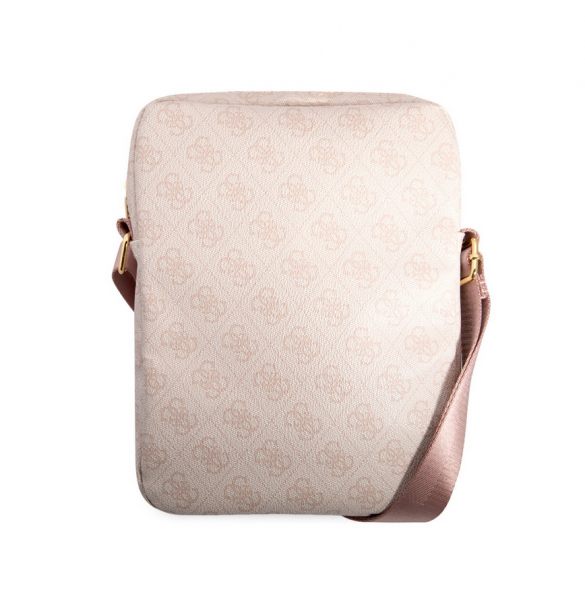Guess PU 4G Printed Stripes Tablet Bag 10" Rosa