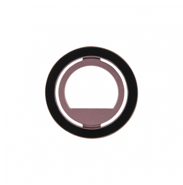 Guess - Magsafe Ringställ Med Präggad Logo Och Rhinestenes - Rosa