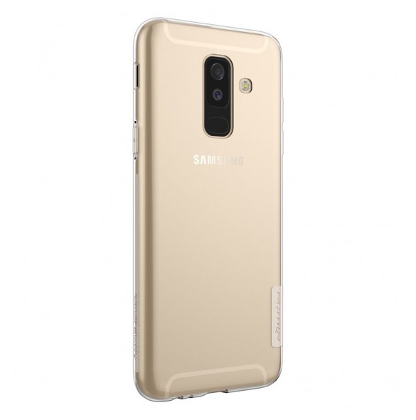 Genomskinligt och väldigt snyggt skydd till Samsung Galaxy A6 Plus 2018 A605.
