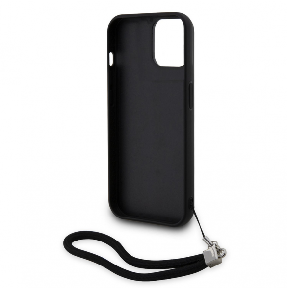 Karl Lagerfeld Paljetter Vändbart Fodral till iPhone 13 Svart/Silver