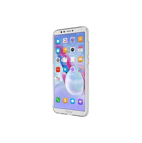 Grå och väldigt snyggt skydd för Huawei Honor 9 Lite.