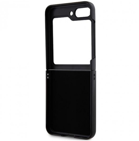 Karl Lagerfeld PU Saffiano Monogram Ikonik NFT Fodral till Samsung Galaxy Z Flip 5 Svart