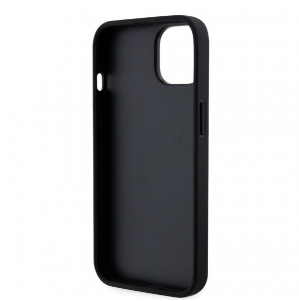 Karl Lagerfeld PU Saffiano Karl och Choupette NFT-fodral till iPhone 14 Svart