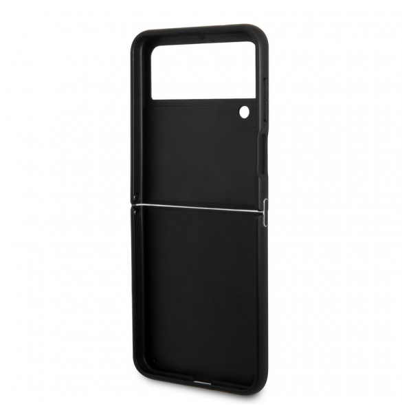 Karl Lagerfeld PU Saffiano Ikonik Fodral till Samsung Galaxy Z Flip 4 Svart