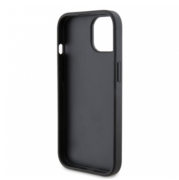 Karl Lagerfeld PU Quilted Pattern Fodral till iPhone 15 Svart