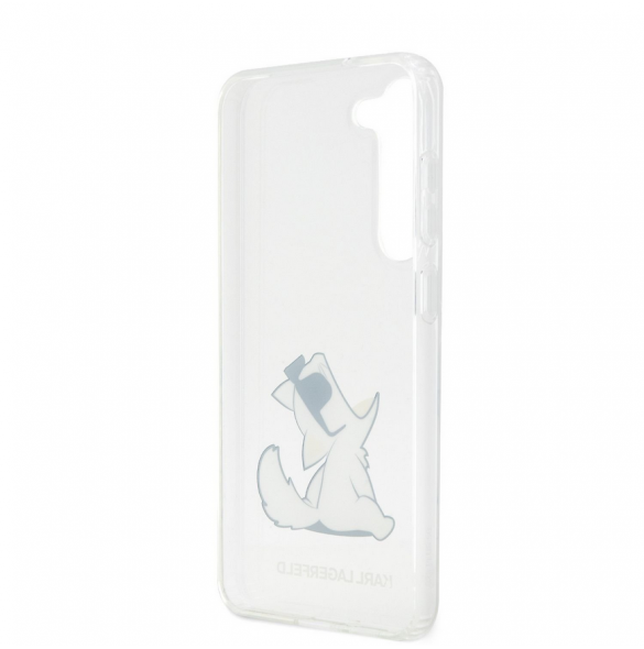 Karl Lagerfeld PC/TPU Choupette Eat-fodral till Samsung Galaxy S23 Transparent