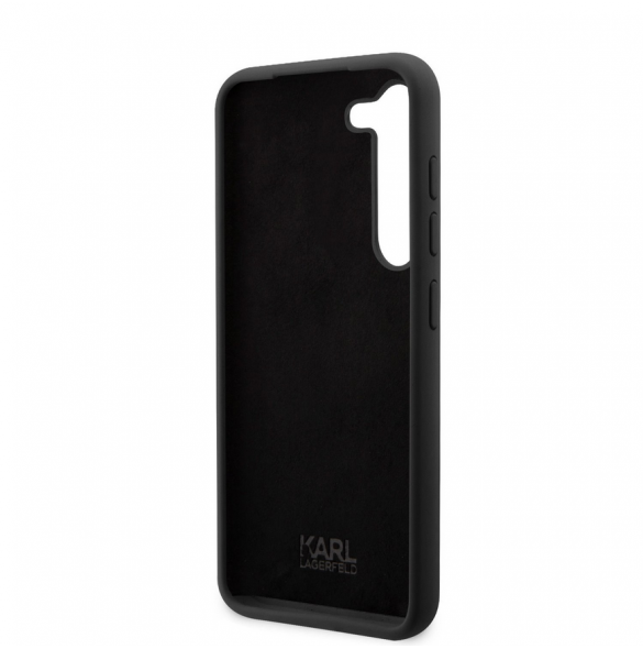 Karl Lagerfeld Liquid Silicone Choupette NFT-fodral till Samsung Galaxy S23+ Svart