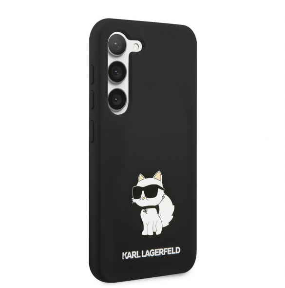 Karl Lagerfeld Liquid Silicone Choupette NFT-fodral till Samsung Galaxy S23 Svart