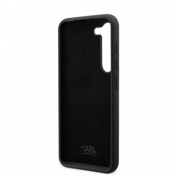 Karl Lagerfeld Liquid Silicone Choupette NFT-fodral till Samsung Galaxy S23 Svart