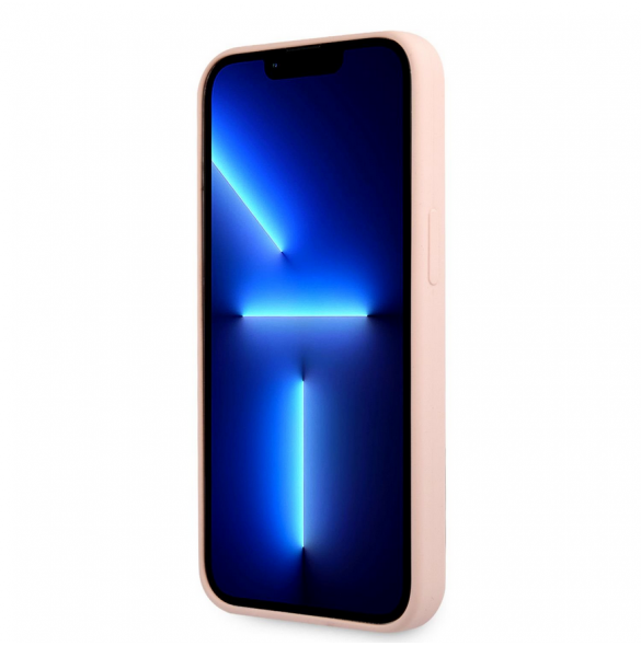 Karl Lagerfeld Liquid Silicone Choupette NFT-fodral till iPhone 13 Pro Pink