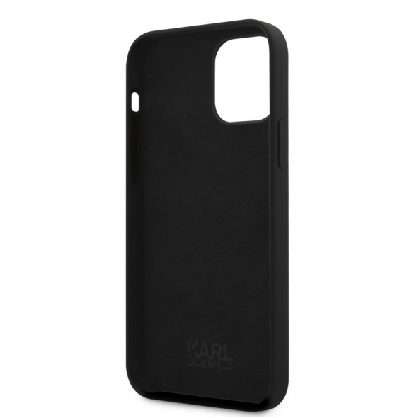 Karl Lagerfeld Liquid Silicone Choupette NFT-fodral till iPhone 12/12 Pro Svart