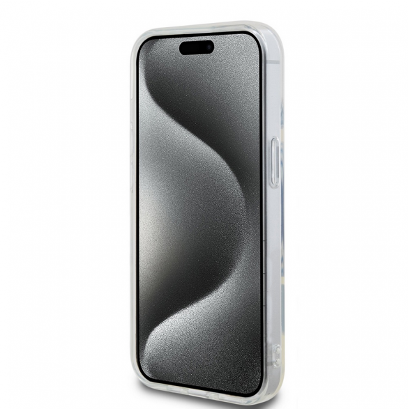 Karl Lagerfeld IML Ikonik MagSafe Fodral till iPhone 15 Transparent