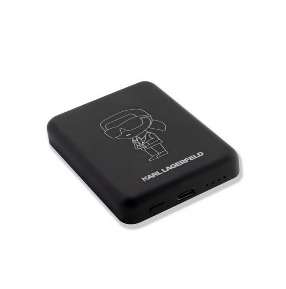 Karl Lagerfeld Ikonik NFT MagSafe Powerbank 3000mAh Svart