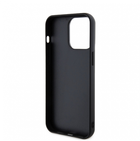 Karl Lagerfeld 3D-gummi Karl och Choupette-fodral till iPhone 14 Pro Max Svart