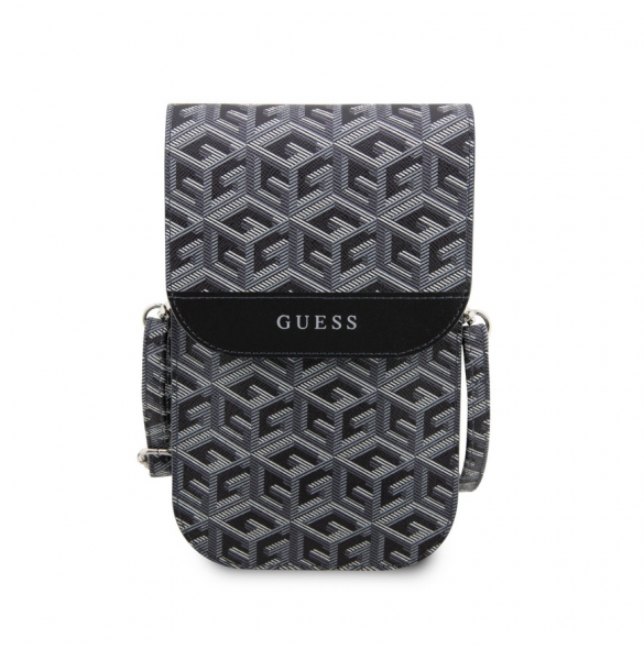 Guess PU G Cube Telefonväska Svart