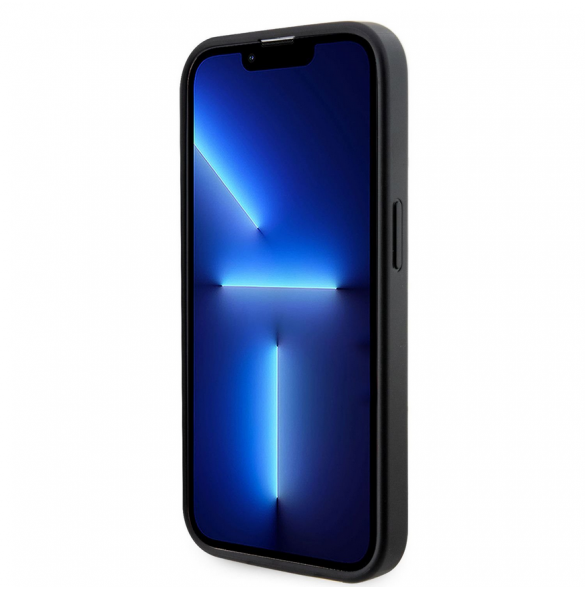 Guess PU G Cube MagSafe Fodral till iPhone 14 Pro Max Svart