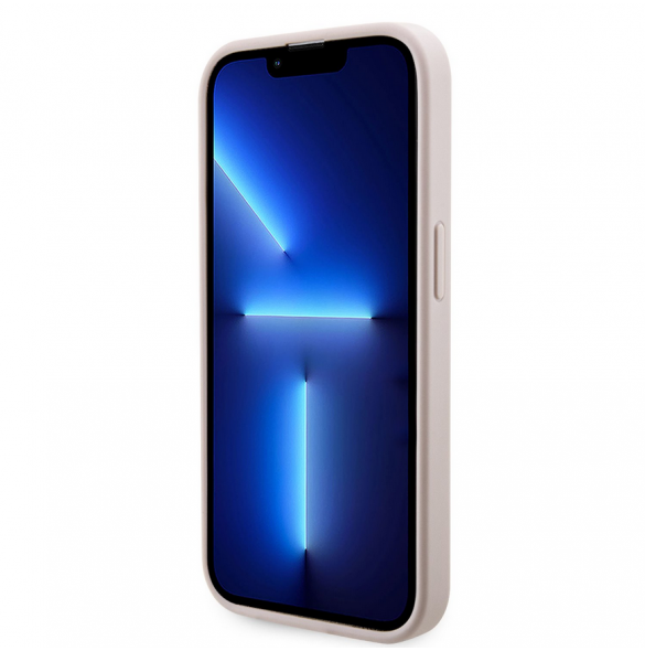 Guess PU G Cube MagSafe Fodral till iPhone 13 Pro Max Rosa