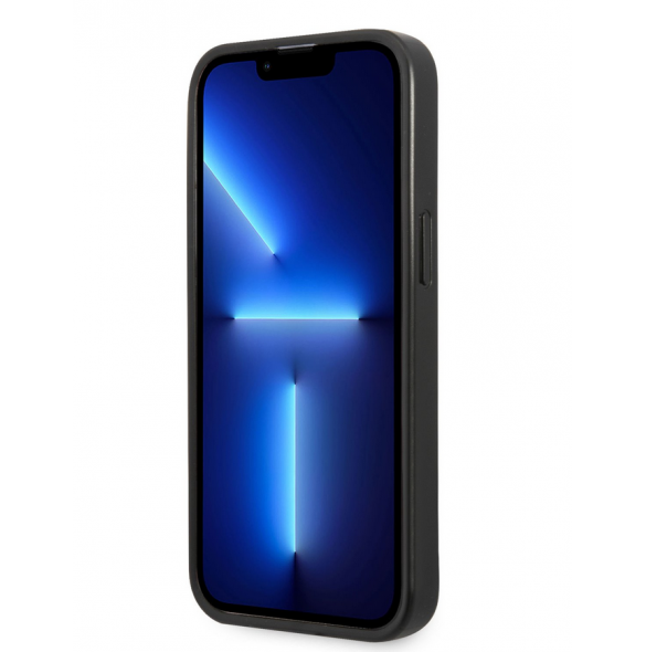 Guess PU 4G Stripe Fodral till iPhone 13 Grå