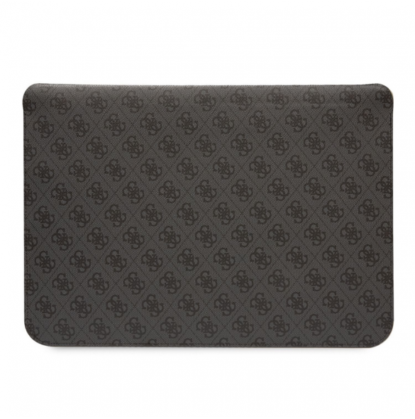 Guess PU 4G Printed Stripes Datorfodral 16" Svart