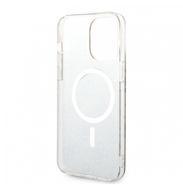 Guess IML 4G MagSafe Fodral för iPhone 15 Pro Max Brun