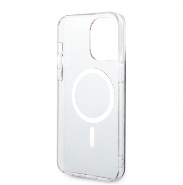 Guess IML 4G MagSafe Fodral för iPhone 15 Pro Max Svart