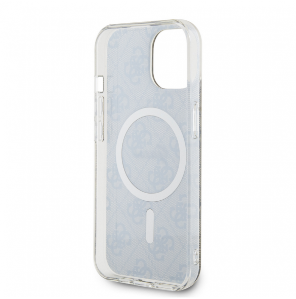 Guess IML 4G MagSafe Fodral för iPhone 15 Brun
