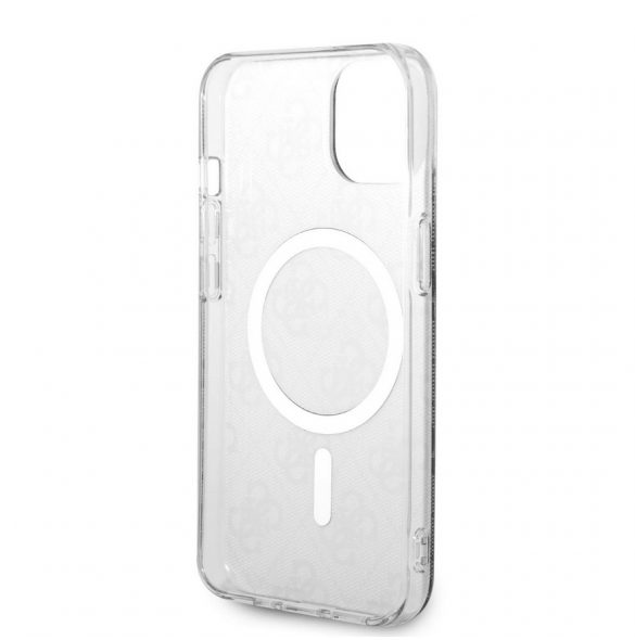 Guess IML 4G MagSafe Fodral för iPhone 15 Svart