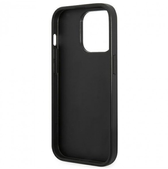 Guess 4G Stripe Fodral till iPhone 14 Pro Grey