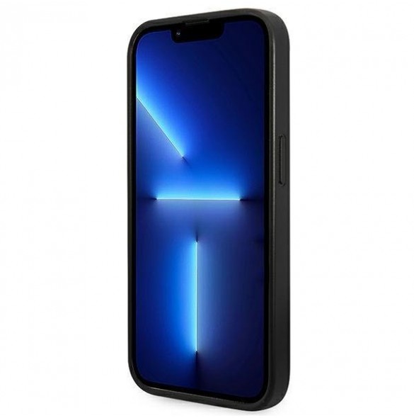 Guess 4G Stripe Fodral till iPhone 14 Pro Grey