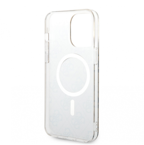 Guess 4G IML MagSafe Fodral för iPhone 14 Pro Max Brun