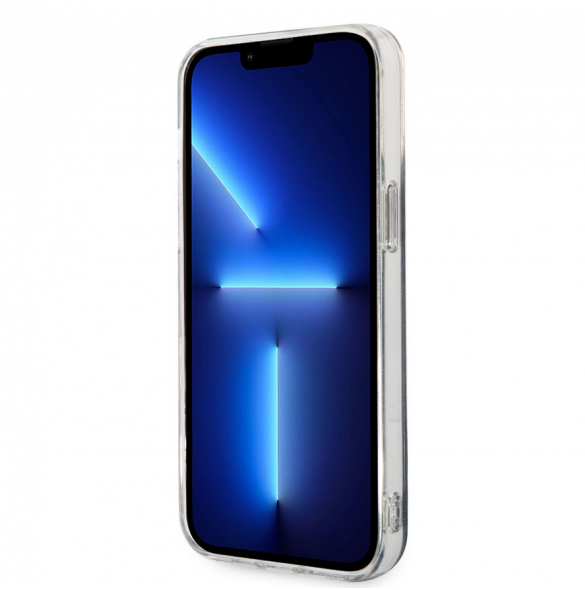 Guess 4G IML MagSafe Fodral för iPhone 14 Pro Max Svart