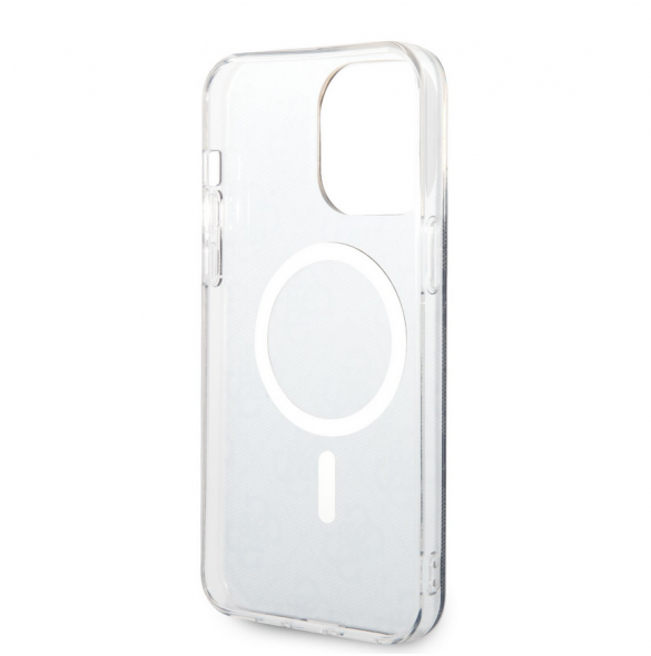 Guess 4G IML MagSafe Fodral för iPhone 14 Pro Max Svart