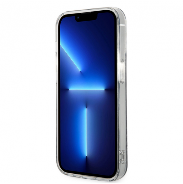 Guess 4G IML MagSafe Fodral för iPhone 14 Pro Svart