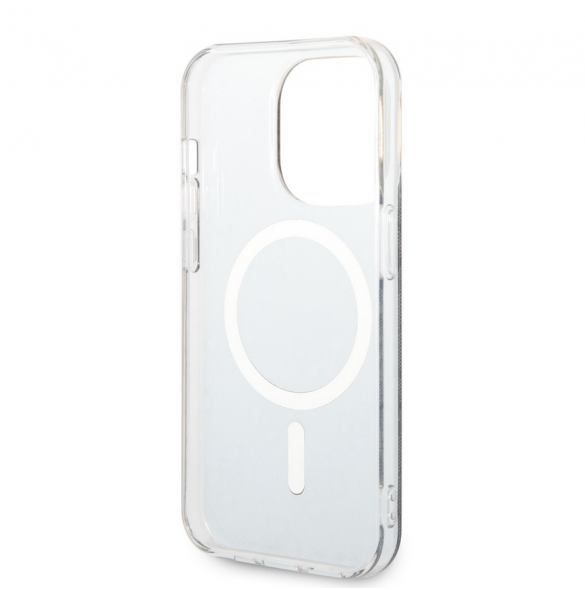 Guess 4G IML MagSafe Fodral för iPhone 14 Pro Svart