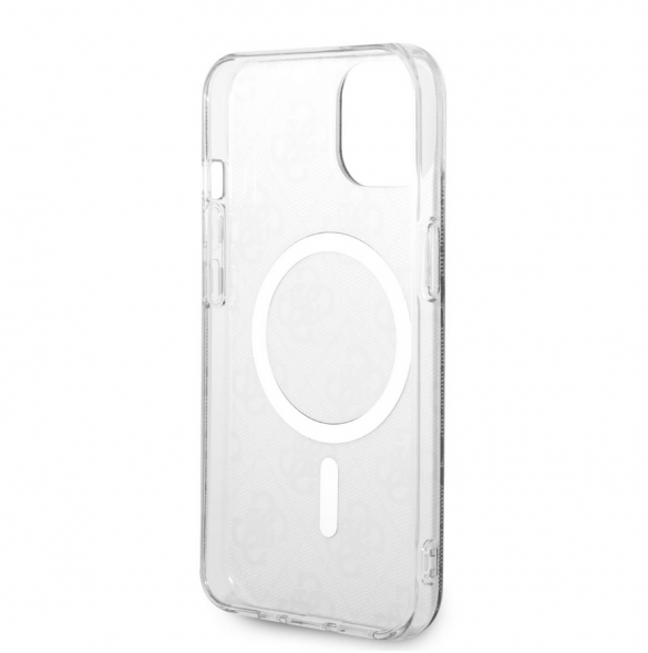 Guess 4G IML MagSafe Fodral för iPhone 14 Svart