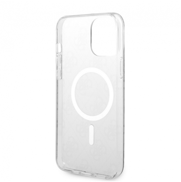 Guess 4G IML MagSafe Fodral för iPhone 13 Pro Max Svart