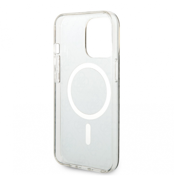 Guess 4G IML MagSafe Fodral för iPhone 13 Pro Brown
