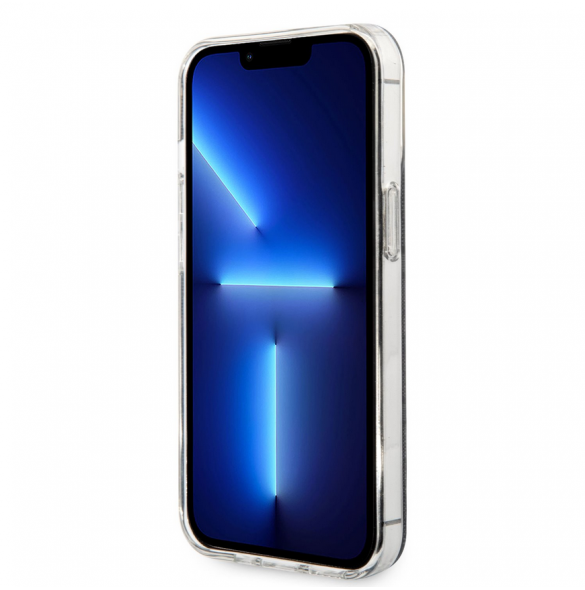 Guess 4G IML MagSafe Fodral för iPhone 13 Pro Svart