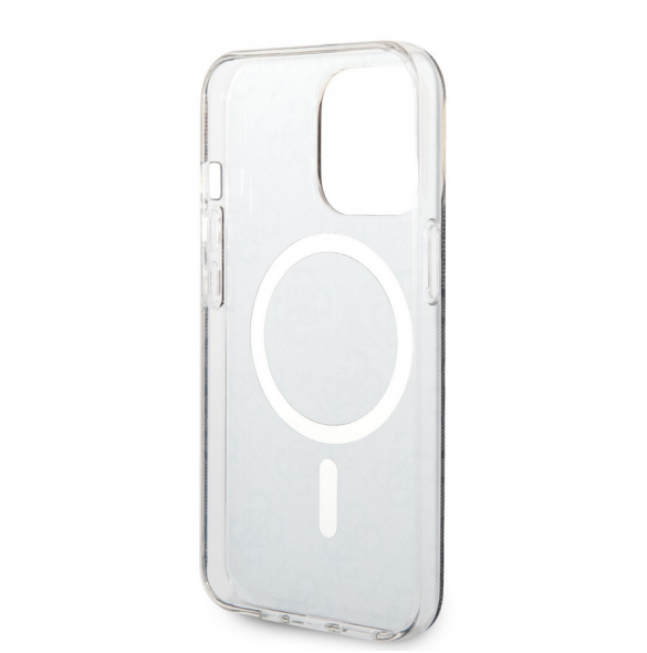 Guess 4G IML MagSafe Fodral för iPhone 13 Pro Svart