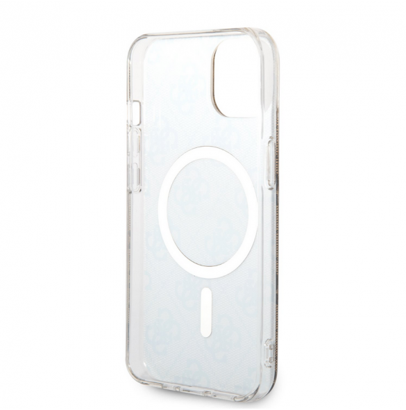 Guess 4G IML MagSafe Fodral för iPhone 13 Brun