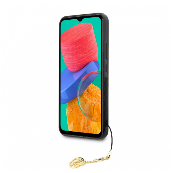 Guess 4G Charms-fodral till Samsung Galaxy A34 5G Brun