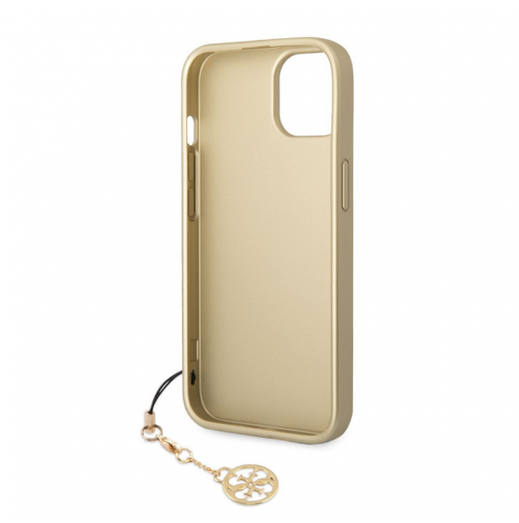 Guess 4G Charms-fodral till iPhone 14 Plus Brun