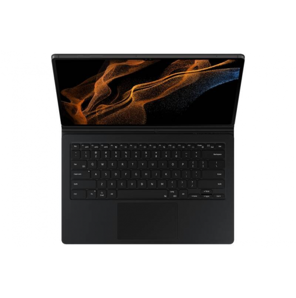 EF-DX900UBE Samsung Book Tangentbordsfodral för Galaxy Tab S8 Ultra
