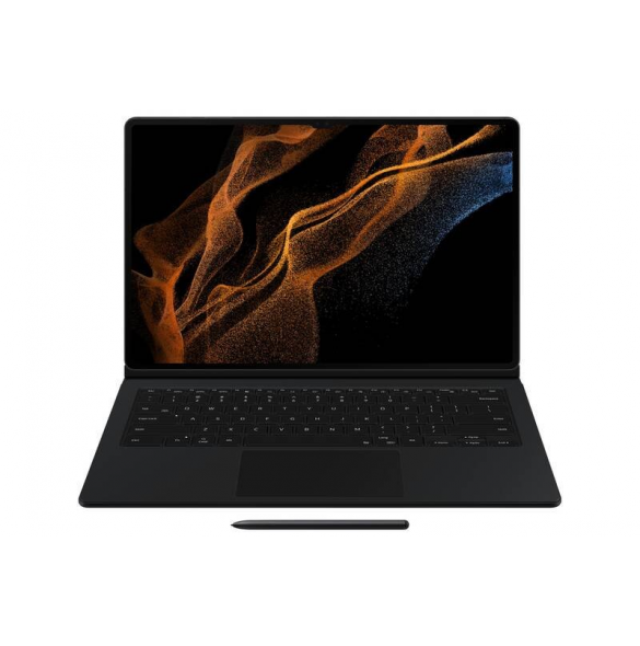 EF-DX900UBE Samsung Book Tangentbordsfodral för Galaxy Tab S8 Ultra