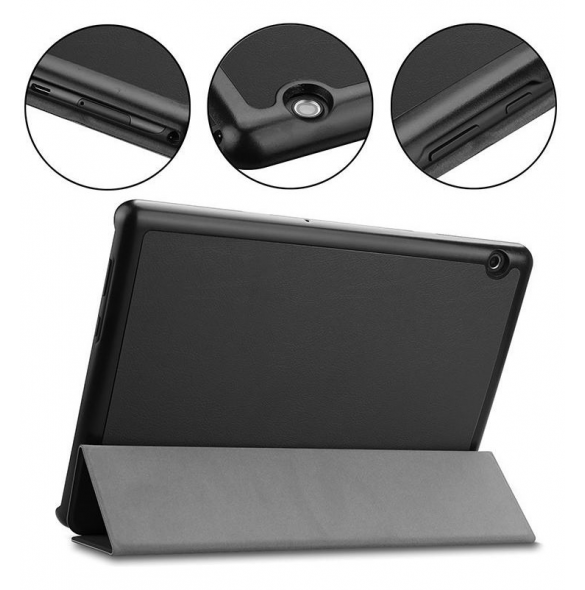 Tactical Book Tri Fold-fodral till Samsung Galaxy TAB A9+ 11" Blå