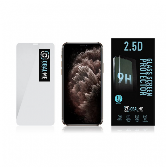 OBAL:ME Multipack 2.5D glasskärmskydd för Apple iPhone 11 Pro/XS/X Klar (10st)